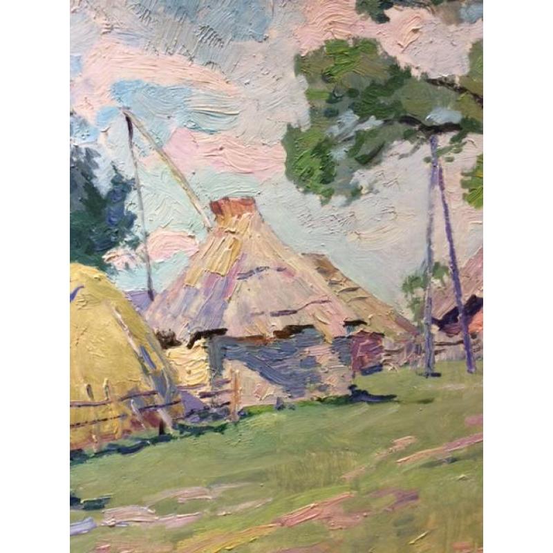 Титов А. М. Окраина деревни