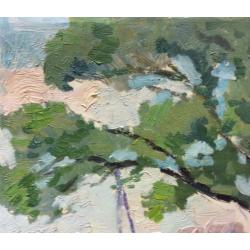 Титов А. М. Окраина деревни