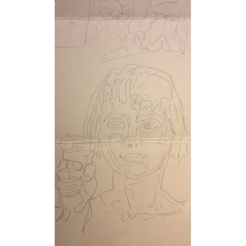 Зернова Е. С. Наброски в ПТУ