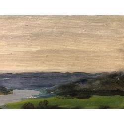 Кибардин Г.В. Пейзаж с видом на реку