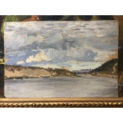 Григорьянц К.Г. Пейзаж с рекой