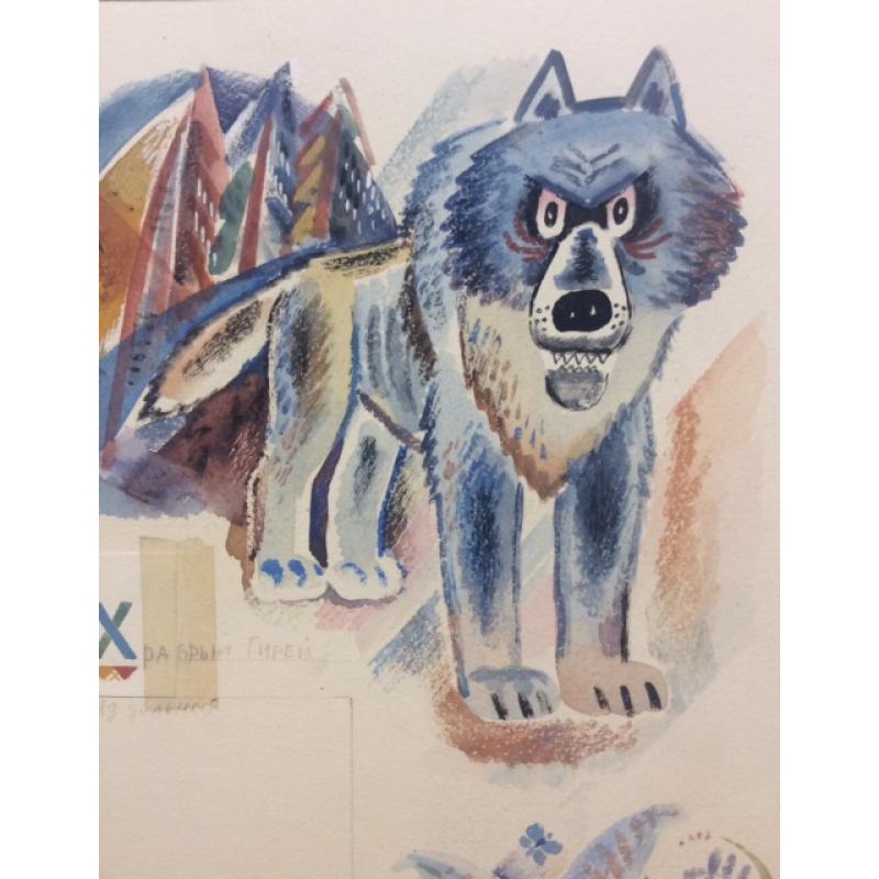 Зеброва Т. А. Иллюстрация к детской книге Буду как мама