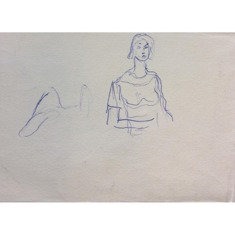 Лабас А. А. Набросок Люди