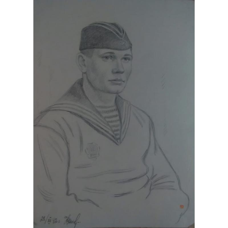 Кольцов А.Я. Портрет моряка