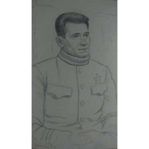 Кольцов А.Я. Портрет моряка с Орденом Красной Звезды