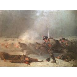 Попов А. Н. Атака русской пехоты. Эпизод из русско-турецкой войны 1877-1878 гг.