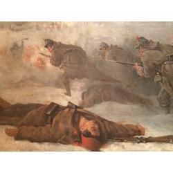 Попов А. Н. Атака русской пехоты. Эпизод из русско-турецкой войны 1877-1878 гг.