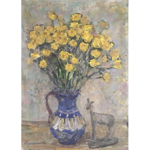 Крымский А.Я. Цветы-Купальницы