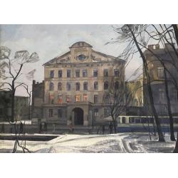 Суворов Н.Г. Улица Комсомола в Ленинграде