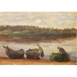 Кибардин Г.В. Погрузка травы