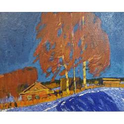 Бритов К. Н. Первый  снег