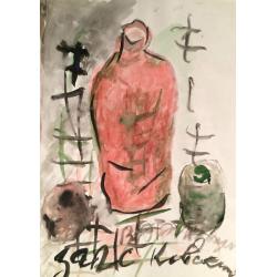 Яковлев В.И. Ваза и яблоки