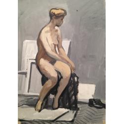Расторгуев Е.А. Модель в мастерской художника