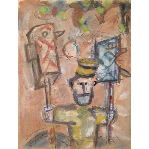 Расторгуев Е.А. Мужик со скворечниками