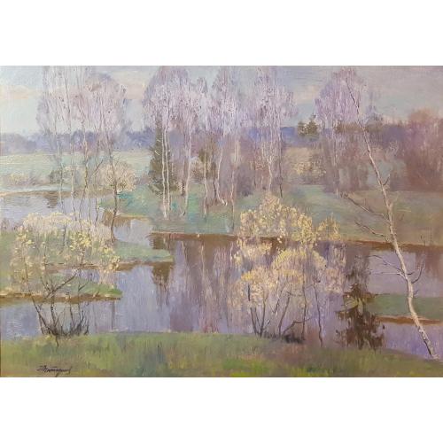 Татаринов Г.А. Весенний пейзаж