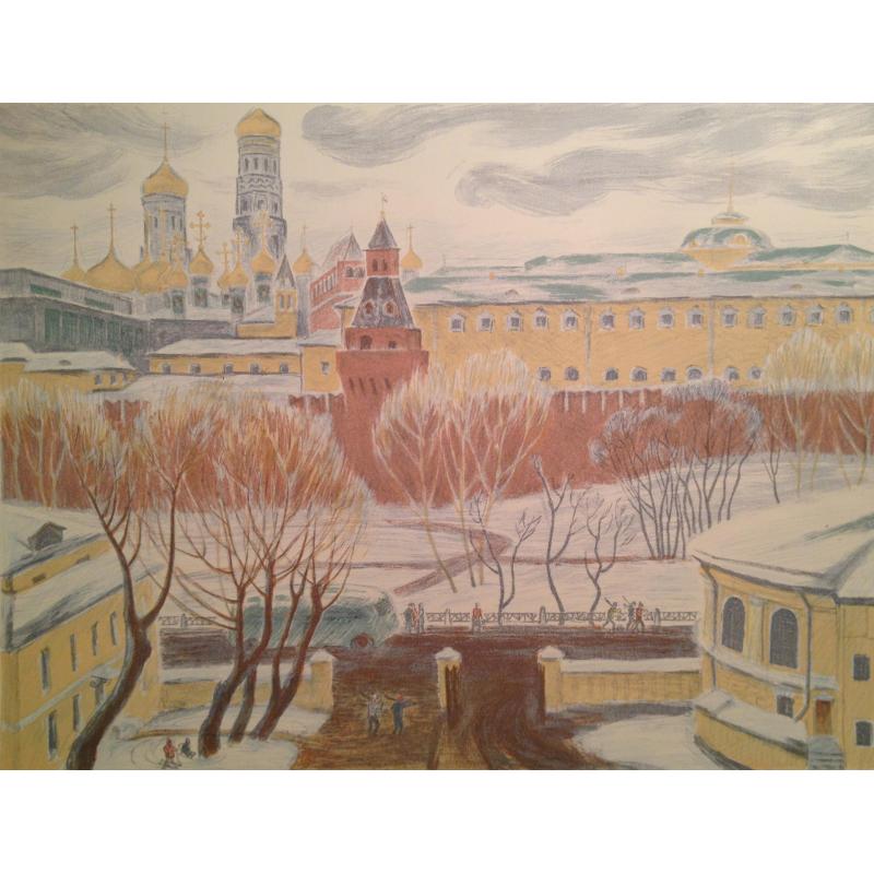 Дехтерева Т.А. Вид на Кремль