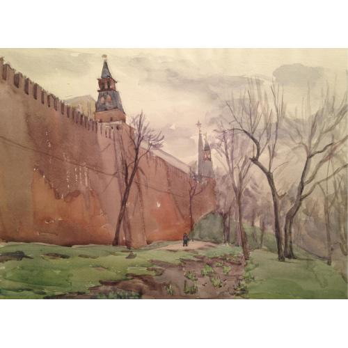 Пискарева А.Н. Кремлевская стена