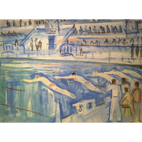 Пискарева А.Н. Соревнования по плаванию