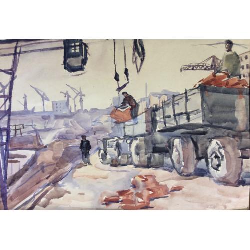 Пискарева А.Н. Стройка в Москве