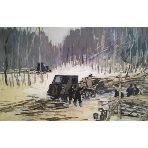 Витинг Н.И. На лесосеке