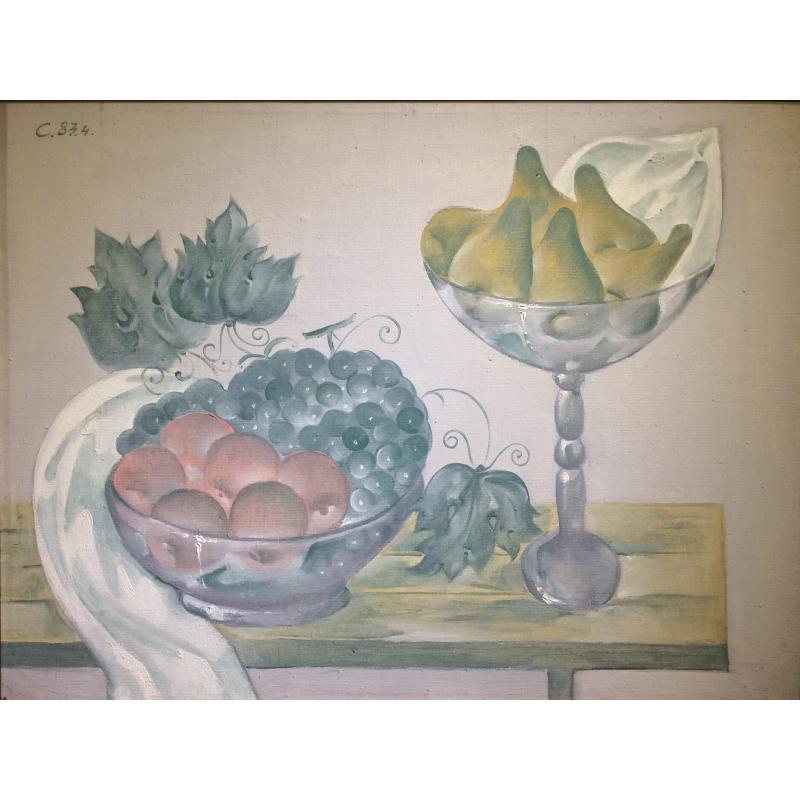 Сандырев И.Т. Натюрморт на сером фоне