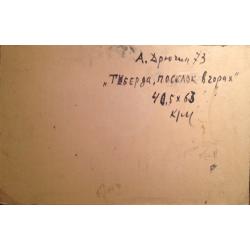 Дрючин А.Н. Тиберда. Поселок в горах