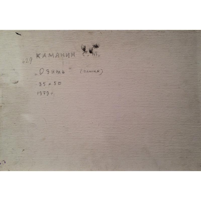 Каманин С.М. Озимь(пашня)