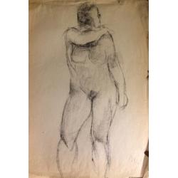 Почиталов В.В. Обнаженная с поднятой рукой