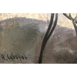 Суворов Н.Г. Улица Комсомола в Ленинграде