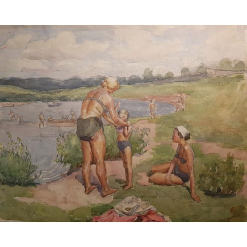 Пискарева А.Н. Отдых у реки