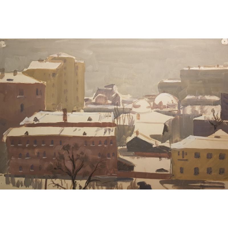 Пискарева А.Н. Московские крыши