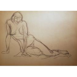 Каплан Ф.М. Обнаженная натурщица