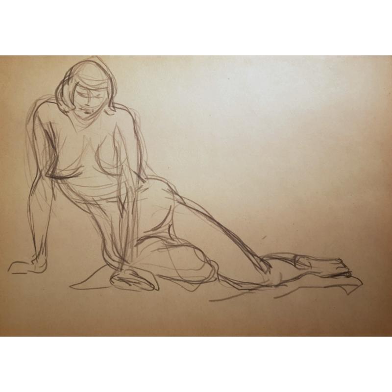 Каплан Ф.М. Обнаженная натурщица