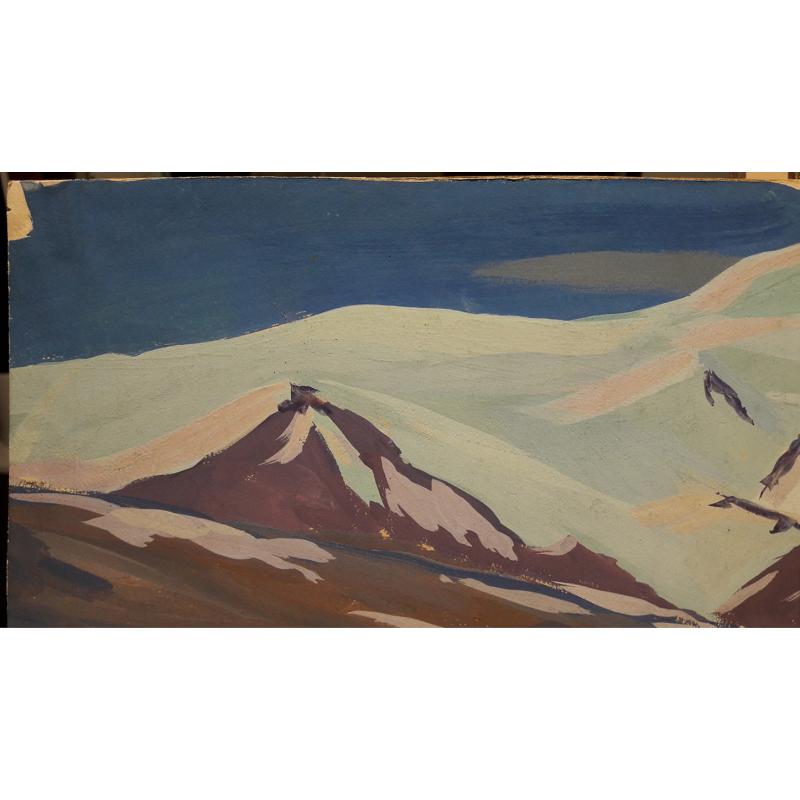 Алисов Н.В. Горный пейзаж