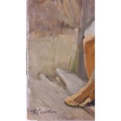 Соломин Н.К. В деревне