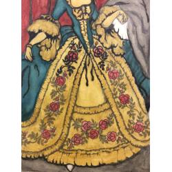 Неизвестный художник Дама и кавалер