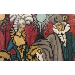 Неизвестный художник Дама и кавалер