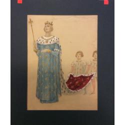 Мазанов А.М. Эскиз костюмов к театральной постановке