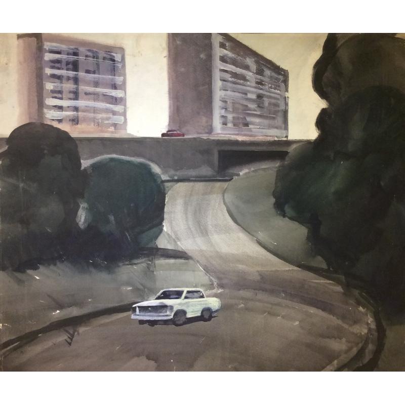 Бурмистров Б. А. Дорога в городе