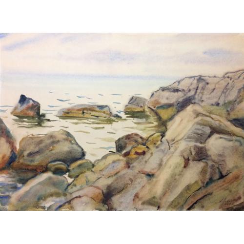 Хряков А. Ф. Крым. Море