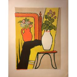 Ведерников А. С. Натюрморт на желтом шарфе