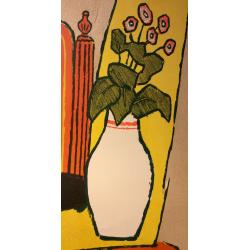 Ведерников А. С. Натюрморт на желтом шарфе