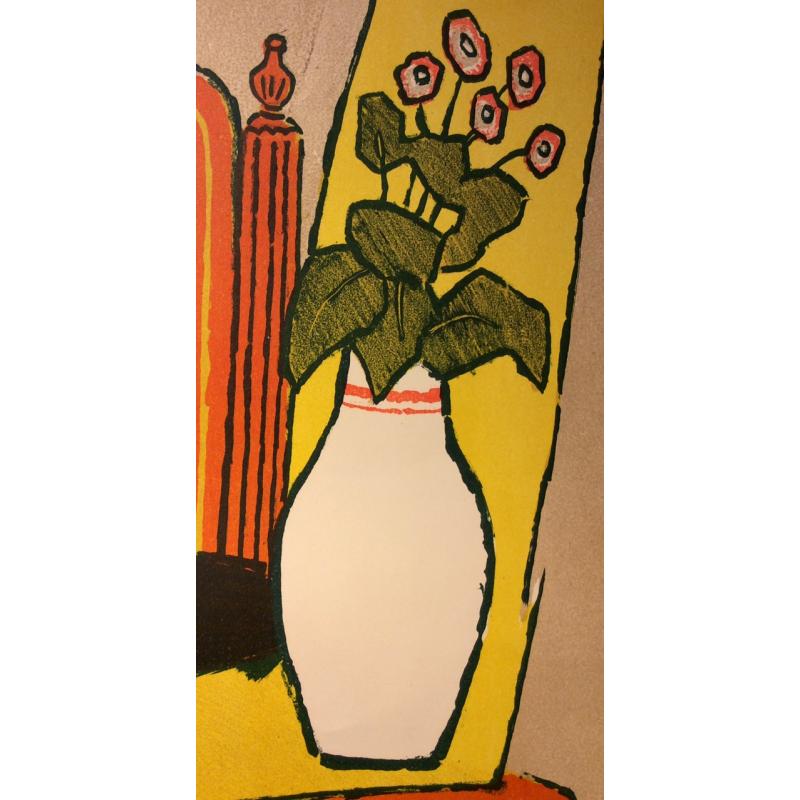 Ведерников А. С. Натюрморт на желтом шарфе