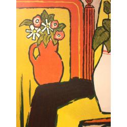 Ведерников А. С. Натюрморт на желтом шарфе