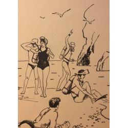 Мешков Е. А. Иллюстрация к серии книг Мир приключений (Альманах) Водолазы