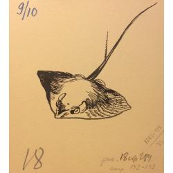 Мешков Е. А. Иллюстрация к серии книг Мир приключений (Альманах) Скат