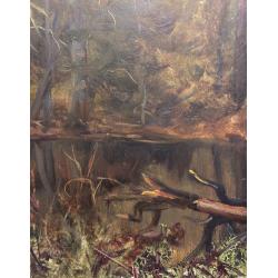 Кибардин Г. В. Водоем в лесу