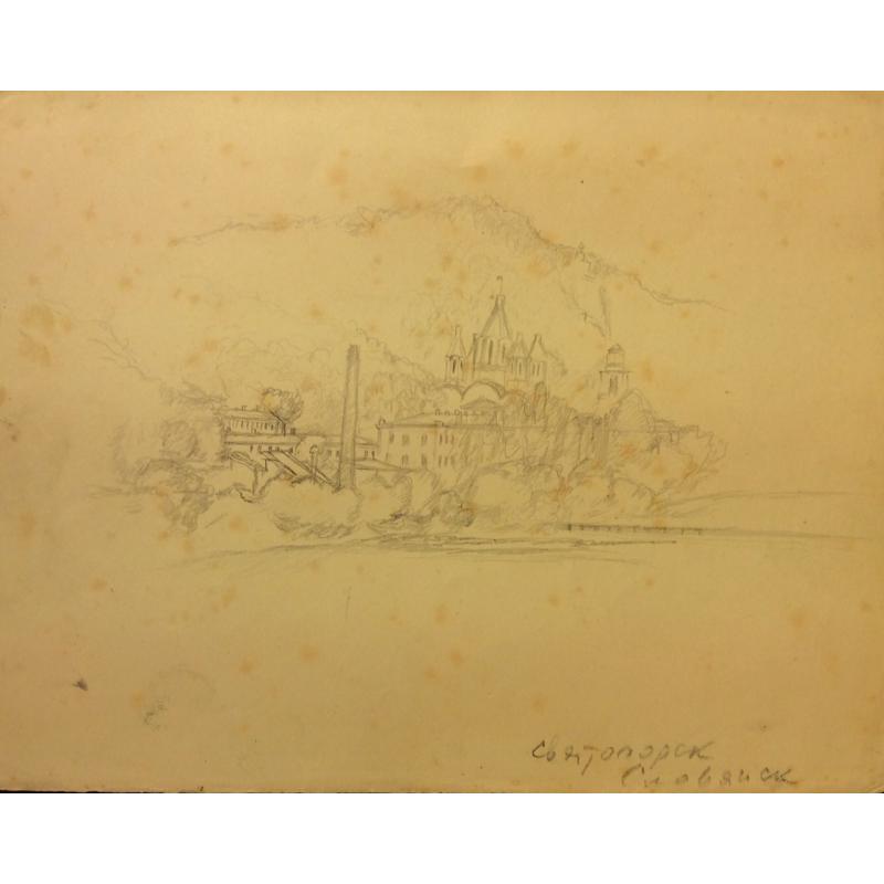 Почиталов В. В. Святогорск. Славянский район