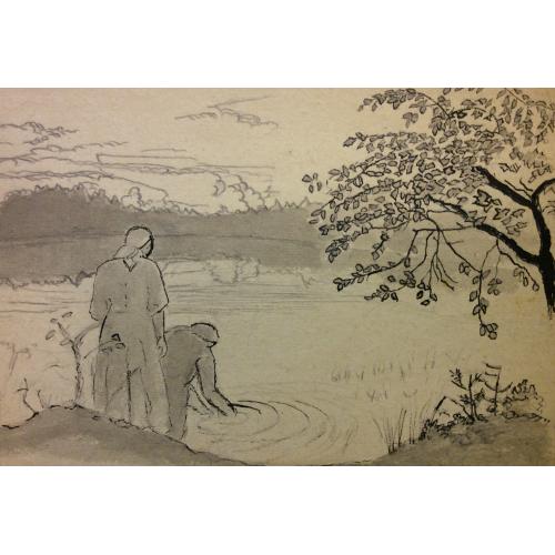 Костенко К. Е. Шалово. Озеро