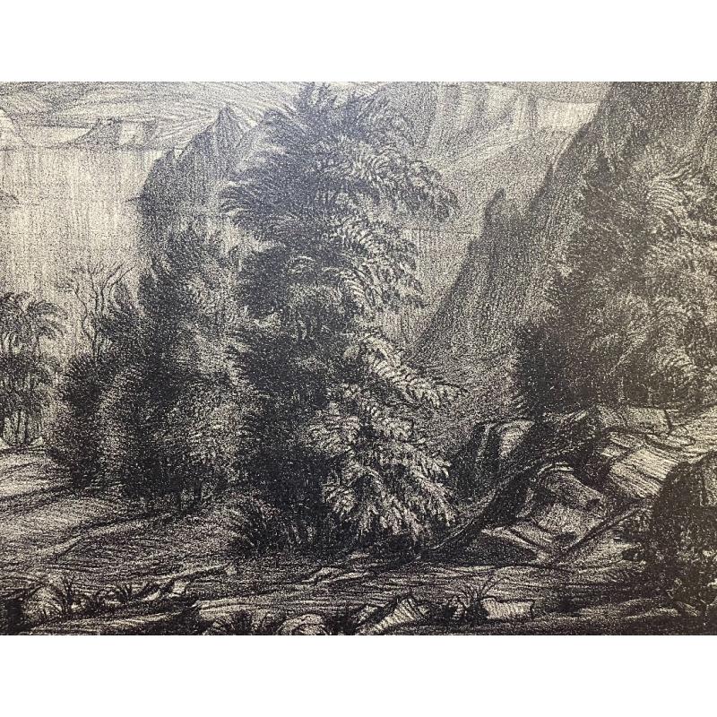 Богаевский К.Ф. Южная страна лист № 18 из альбома Автолитографии.20 рисунков,исполненных на камне автором